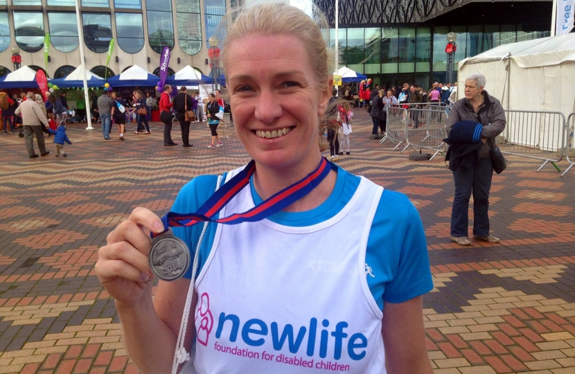 Amanda joins Newlife runners