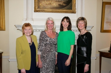 Amanda Milling, Cannock Chase, with Samantha Cameron